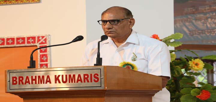 Dr. B.K. Ram Prakash addressing