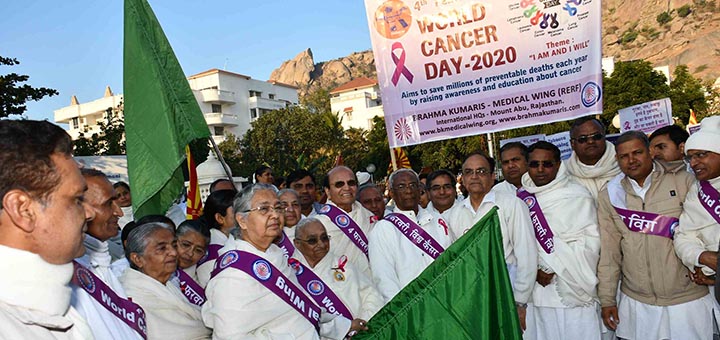 World Cancer Day Awareness Rally at Brahma Kumaris, Shantivan (8)