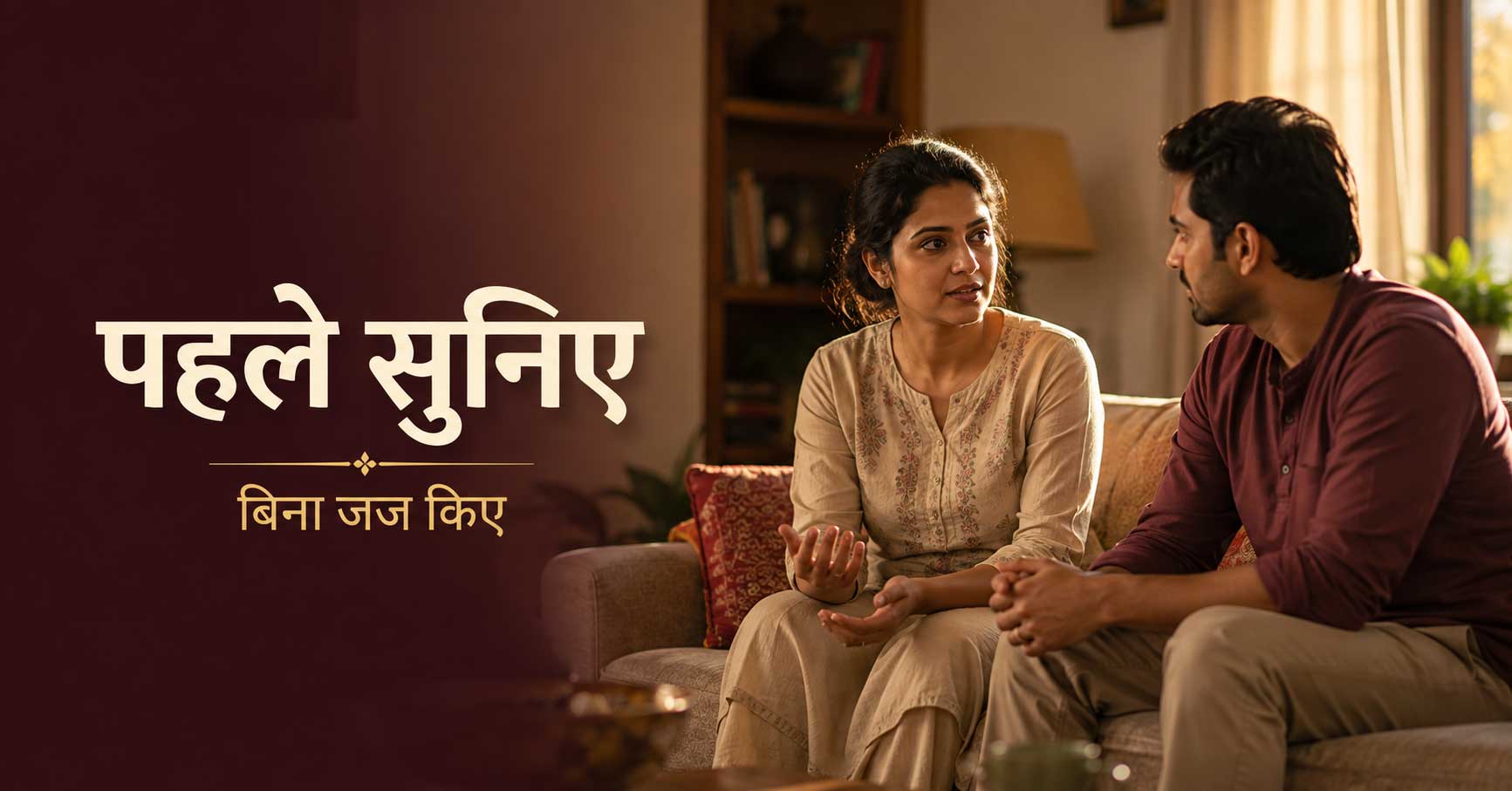 पहले सुनिए बिना जज किए