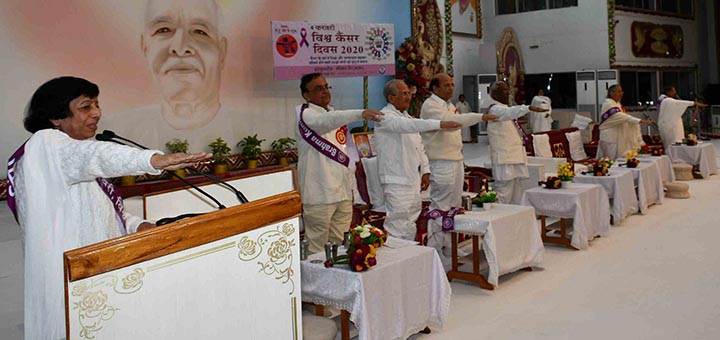 World Cancer Day Awareness Rally at Brahma Kumaris, Shantivan (13)