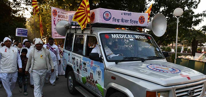 World Cancer Day Awareness Rally at Brahma Kumaris, Shantivan (3)