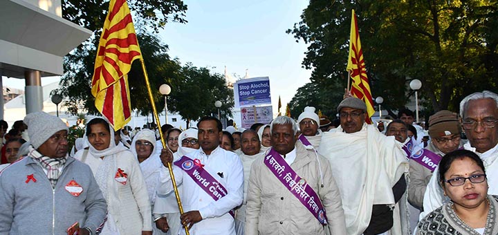 World Cancer Day Awareness Rally at Brahma Kumaris, Shantivan (7)